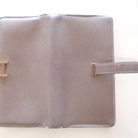 エルメス　財布　クリーニング染め直し　作業前