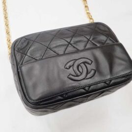 CHANEL 　フリンジショルダーバッグ　アップ3　作業後