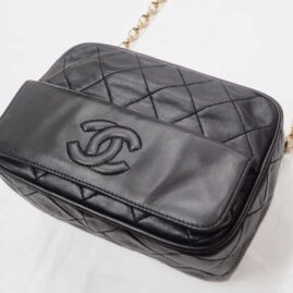 CHANEL 　フリンジショルダーバッグ　アップ2　作業後