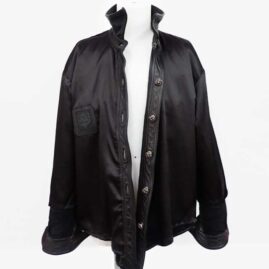 A&G　レザーシャツ　作業後