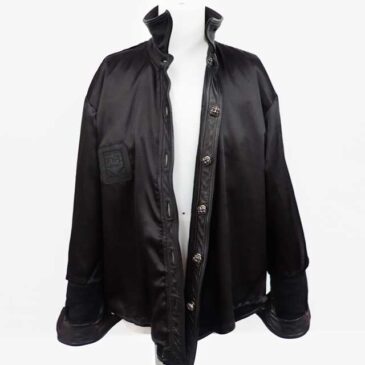 A&G　レザーシャツ　作業後