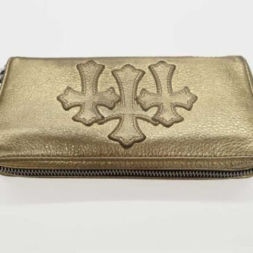 クロムハーツ　財布　作業後
