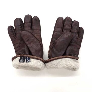 レザーグローブ　裏地交換　作業後