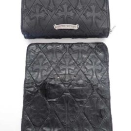 クロムハーツ　財布　革交換　全体