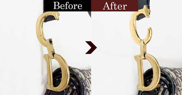 バッグ　金具修理