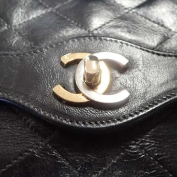 シャネル バッグ 留め具修理 アップ 作業後