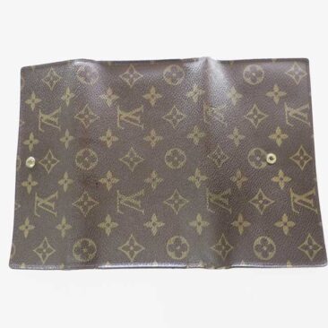 ヴィトン　財布　ほつれ補修　作業前