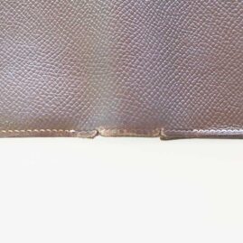 エルメス　財布　アップ1　作業前