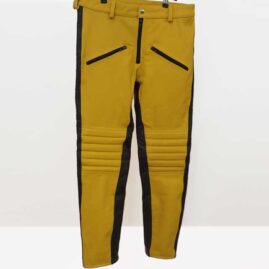 レザーパンツ　丈詰め　作業後