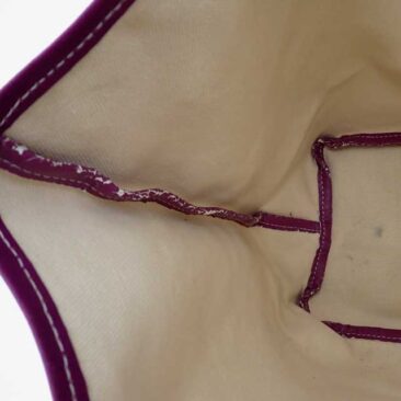 ゴヤール　ヘリ巻き交換　作業前