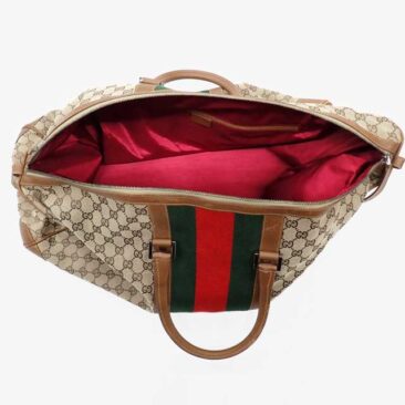 グッチ　バッグ　内装交換　内側　作業後