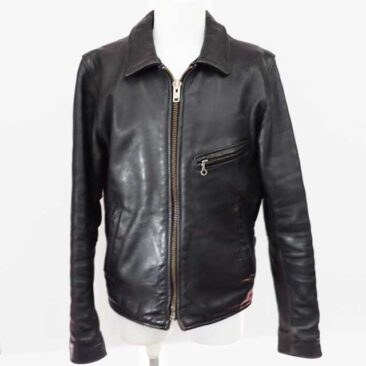 バンソン 革ジャン 袖丈詰め 作業前