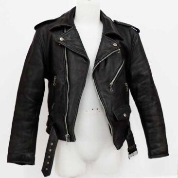 ショット　ダブルライダース　裏地交換　全体