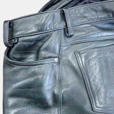 レザーパンツ サイズアップ1　作業前