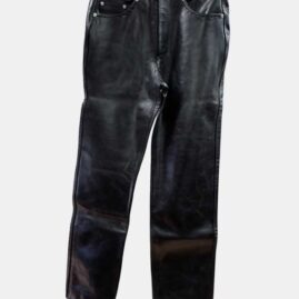 レザーパンツサイズアップ　作業後