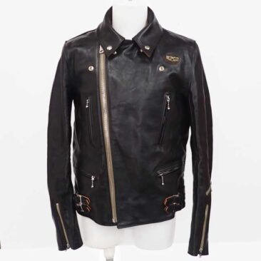 ルイスレザー×リアルマッコイズ　391ライトニング　袖丈詰め　作業前