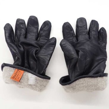 手袋　裏地交換　作業後