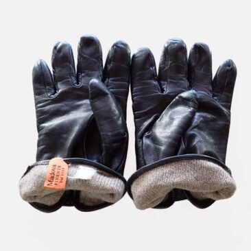 手袋　裏地交換　作業前