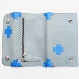 2　クロムハーツ　ウォレット　クロスパッチ　作業前