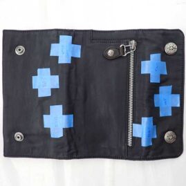 1　クロムハーツ　ウォレット　クロスパッチ　作業前