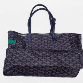 ゴヤール　革当て補修　作業前　2