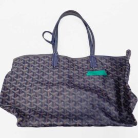 ゴヤール　革当て補修　作業前