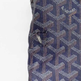 ゴヤール　革当て補修　アップ　作業後