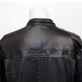 レザージャケット　革交換　作業後