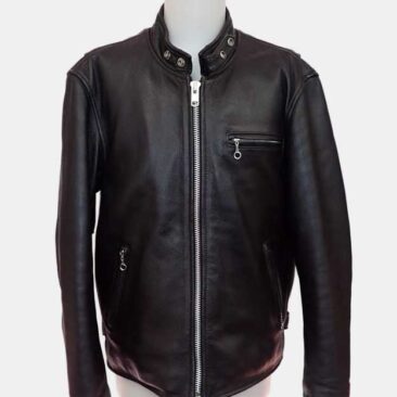 レザージャケット　ファスナー交換　作業後