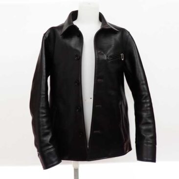 Y'2LEATHER　袖丈詰め　作業前