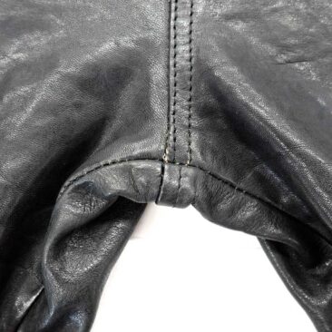 バックラッシュ　パンツ　ほつれ補修　作業後