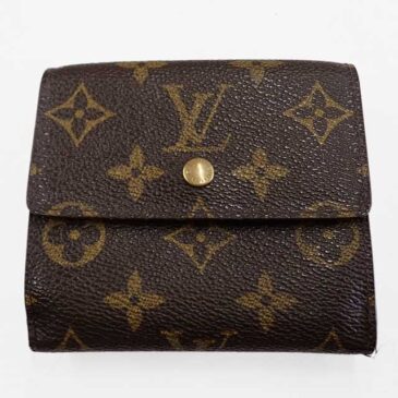 LV　モノグラム　財布　内装交換　全体