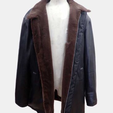 毛皮ジャケット　リメイク　作業後
