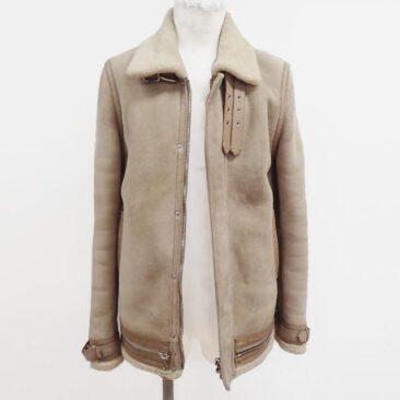 GIVENCHY　ムートン　ファスナー交換　作業前