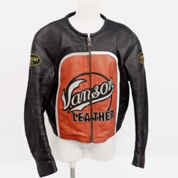 VANSON　ライダース　ファスナー交換　作業後