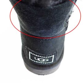 UGG　ブーツ　革交換　作業前