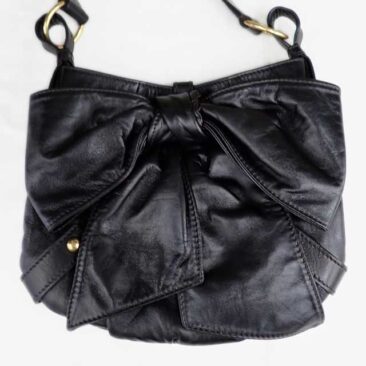 YSL ショルダーバッグ 染め替え 作業後