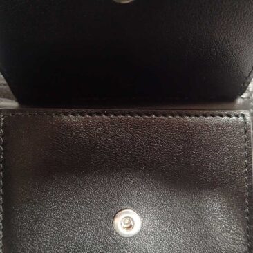 Celine　二つ折り財布　フラップ交換　作業後