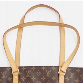 LV バッグ 持ち手の長さ詰め　作業前　アップ
