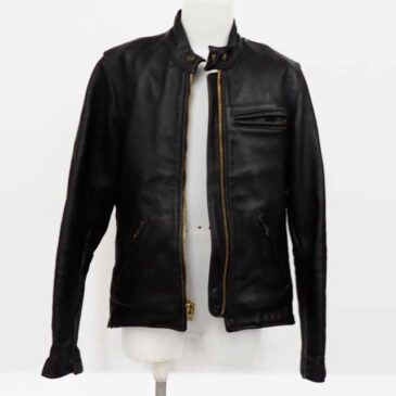 VANSON　シングルライダース　ファスナー交換　作業後