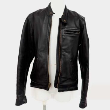VANSON　シングルライダース　ファスナー交換　作業前